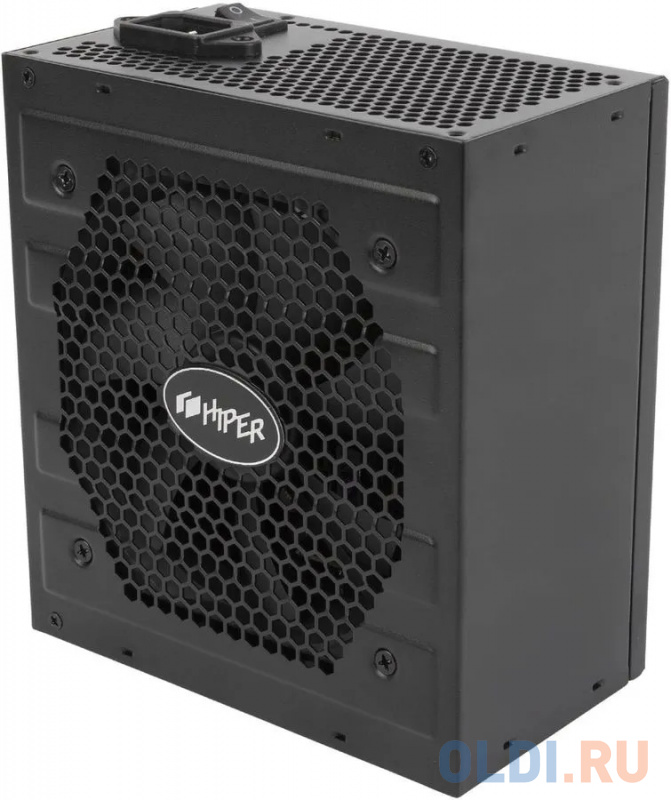 Блок питания Hiper ATX 700W HPB-700FMK2 80+ gold (24+4+4pin) APFC 120mm fan 6xSATA Cab Manag RTL фото