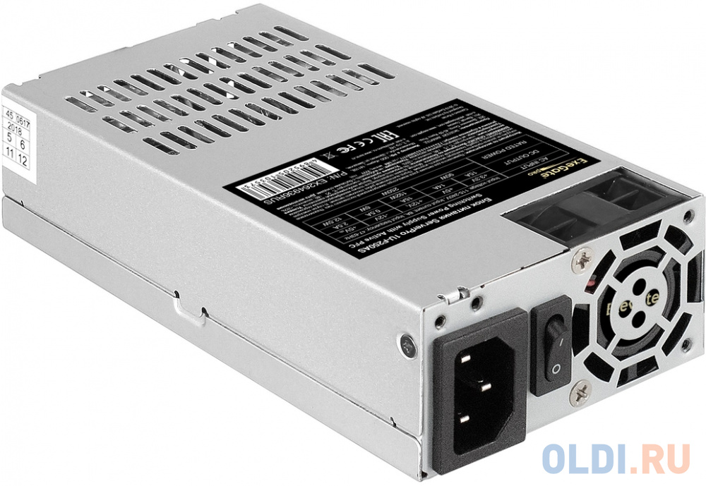 Блок питания Exegate ServerPRO-1U-F250AS 250 Вт контроллер exegate exe 314 pci e x1 v2 0 4 usb3 0 ext разъем доп питания via labs chipset vl805
