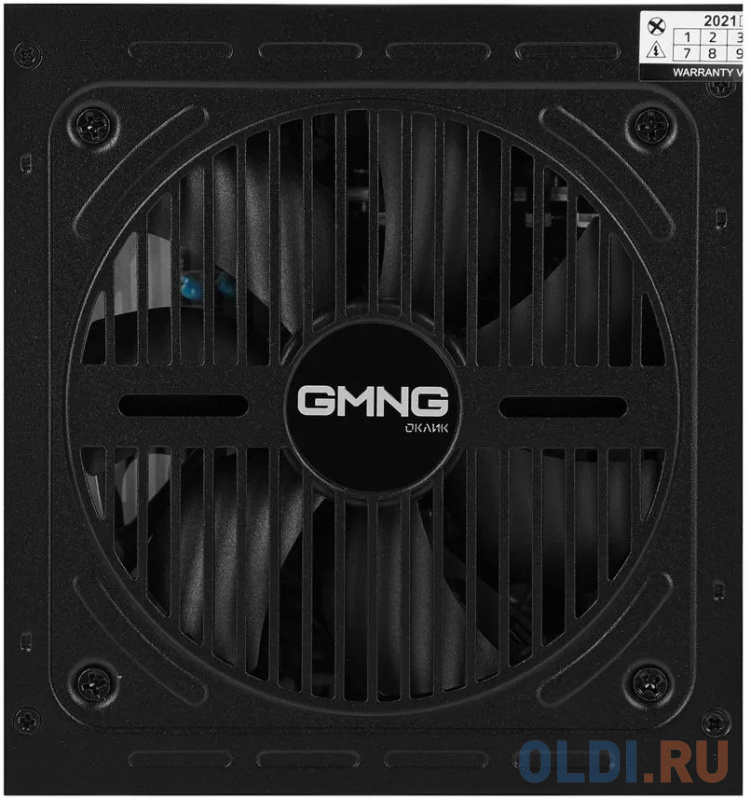 Блок питания Оклик ATX 550W GMNG PSU-550W-80BR 80+ bronze (24+4+4pin) APFC 120mm fan 5xSATA RTL фото