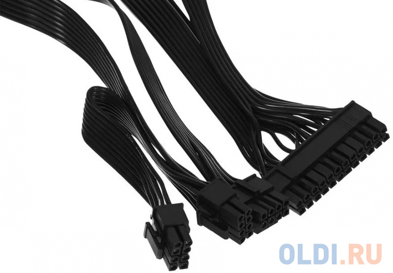 Блок питания Оклик ATX 650W GMNG PSU-650W-80BR 80+ bronze (24+4+4pin) APFC 120mm fan 6xSATA RTL фото