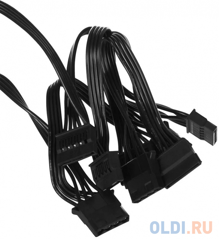 Блок питания Оклик ATX 650W GMNG PSU-650W-80BR 80+ bronze (24+4+4pin) APFC 120mm fan 6xSATA RTL фото