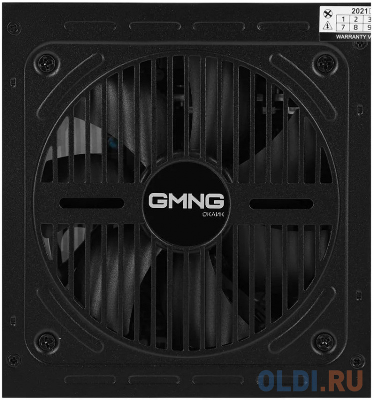 Блок питания Оклик ATX 650W GMNG PSU-650W-80BR 80+ bronze (24+4+4pin) APFC 120mm fan 6xSATA RTL фото