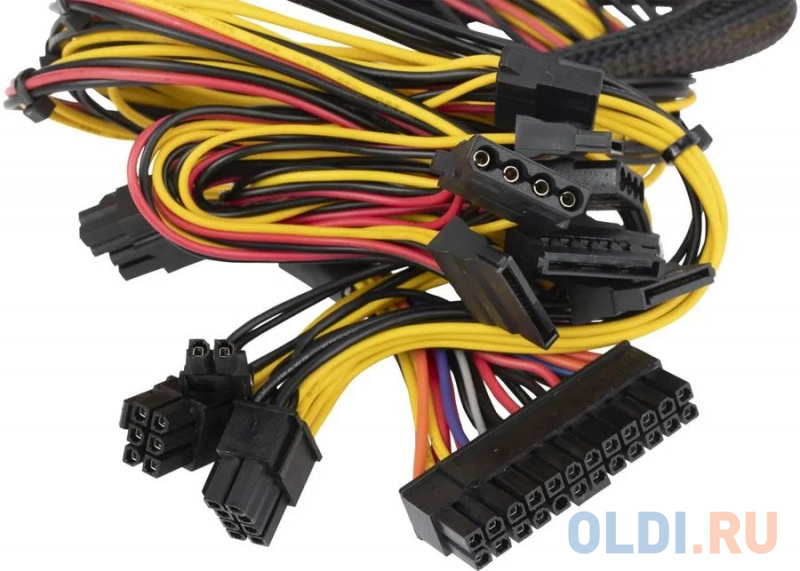 Блок питания Hiper ATX 650W HPC-650 80+ (24+4+4pin) APFC 120mm fan 4xSATA фото