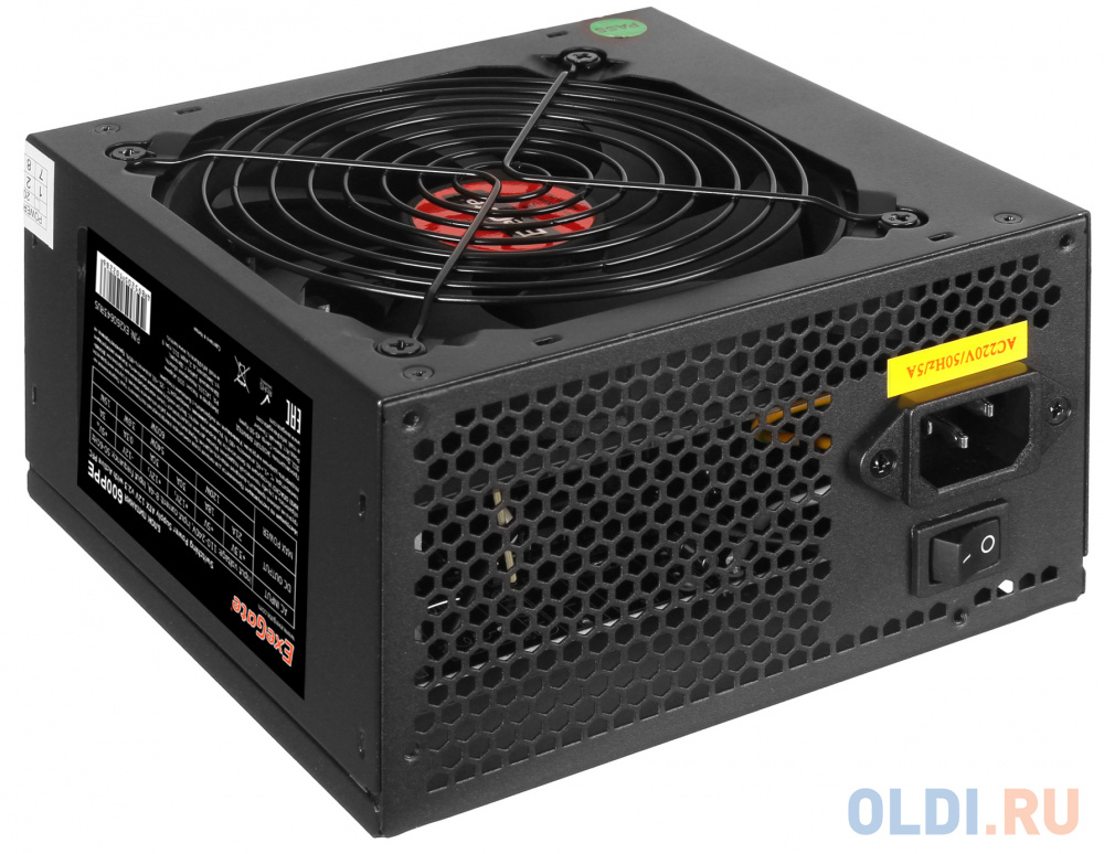 Блок питания ATX 650 Вт Exegate 650PPE EX260644RUS-S фото