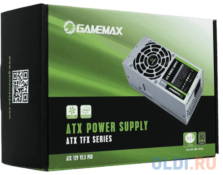 Блок питания GameMax GT-300G 300 Вт фото