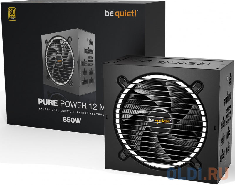 Блок питания Be quiet Pure Power 12 M 850 Вт фото