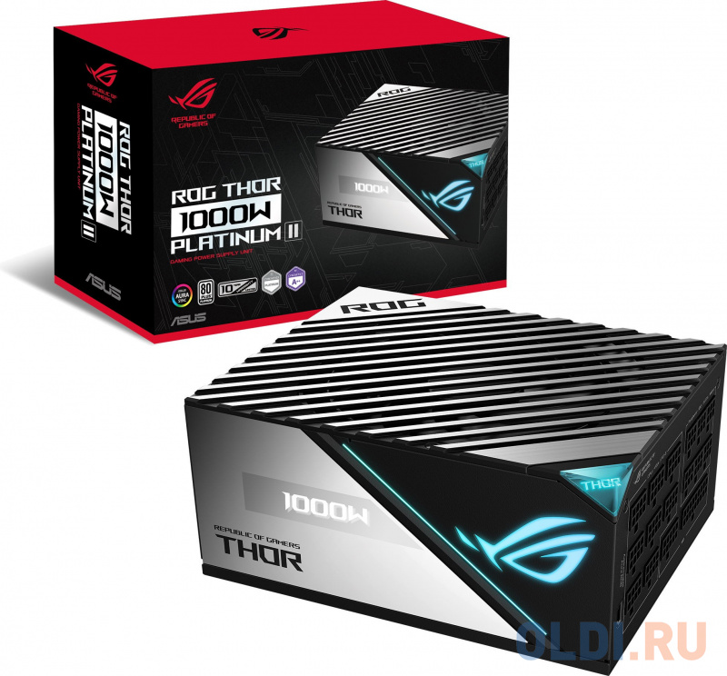 Блок питания ASUS ROG Thor Platinum II 1000 Вт фото