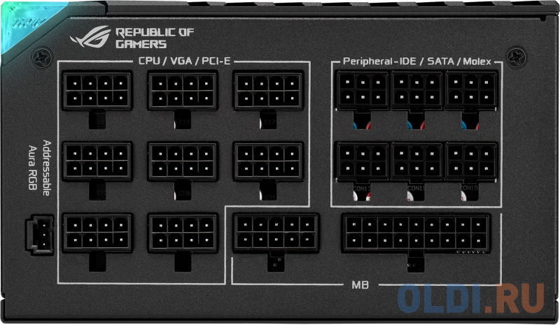 Блок питания ASUS ROG Thor Platinum II 1000 Вт фото
