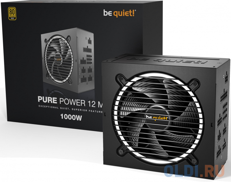 Блок питания Be quiet Pure Power 12 M 1000 Вт фото