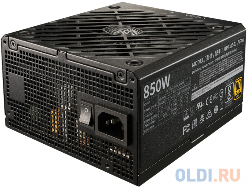 Блок питания 850W/ Power Supply Cooler Master V850 Gold i Multi A/EU cord Блок питания 850W/ Power Supply Cooler Master V850 Gold i Multi A/EU cord фото