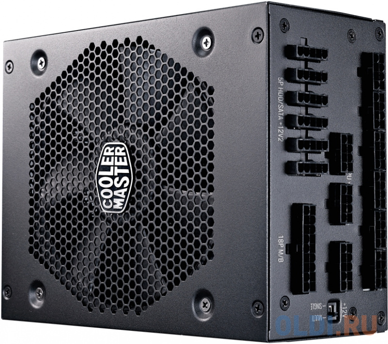 Блок питания Cooler Master ATX 1300W V1300 80+ platinum (24+8+4+4pin) APFC 140mm fan 16xSATA Cab Manag RTL Блок питания Cooler Master ATX 1300W V1300 80+ platinum (24+8+4+4pin) APFC 140mm fan 16xSATA Cab Manag RTL фото