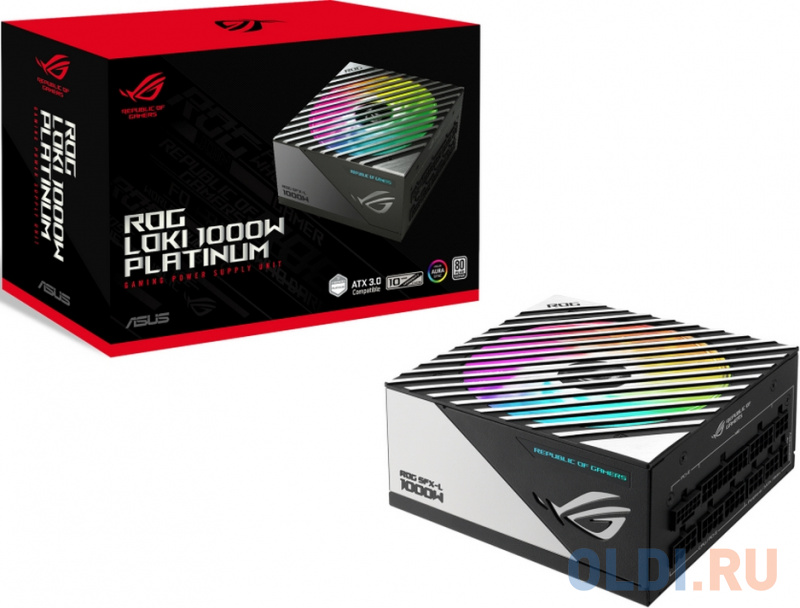 Блок питания ASUS ROG-LOKI-1000P-SFX-LGAMING 90YE00N1-B0NA00 фото