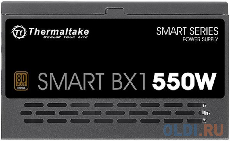 Блок питания 550W Thermaltake Smart BX1 (ATX 12V v2.3 and EPS v2.92, APFC, 80+ Bronze, fan 12cm) (PS-SPD-0550NNSABE-1) Блок питания 550W Thermaltake Smart BX1 (ATX 12V v2.3 and EPS v2.92, APFC, 80+ Bronze, fan 12cm) (PS-SPD-0550NNSABE-1) фото