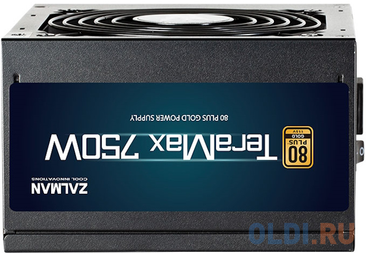 Zalman ZM750-TMX2, 750W, ATX12V v3.0, APFC, 12cm Fan, 80+ Gold Gen5, Full Modular, Retail фото