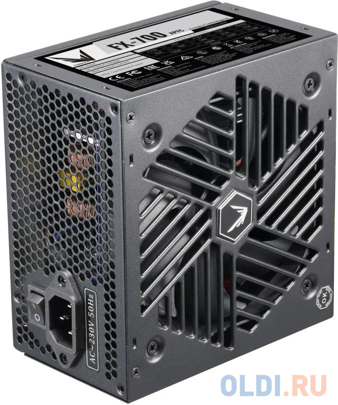 Блок питания Formula ATX 700W FX-700 (24+4+4pin) APFC 120mm fan 7xSATA RTL фото