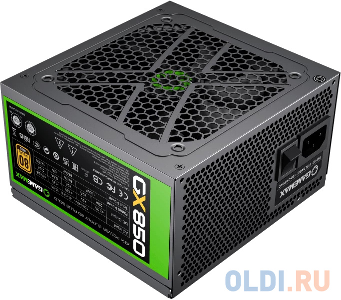 

GameMax Блок питания ATX 850W GX-850 Modular