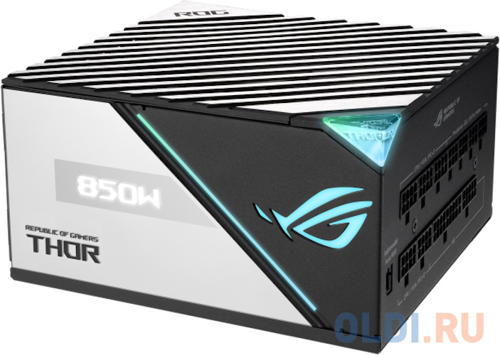 Блок питания ASUS ROG THOR Platinum II 850 Вт, цвет черный, размер 150 x 86 x 160 мм