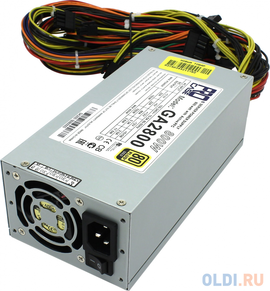 

Блок питания 2U 800 Вт Procase GA2800