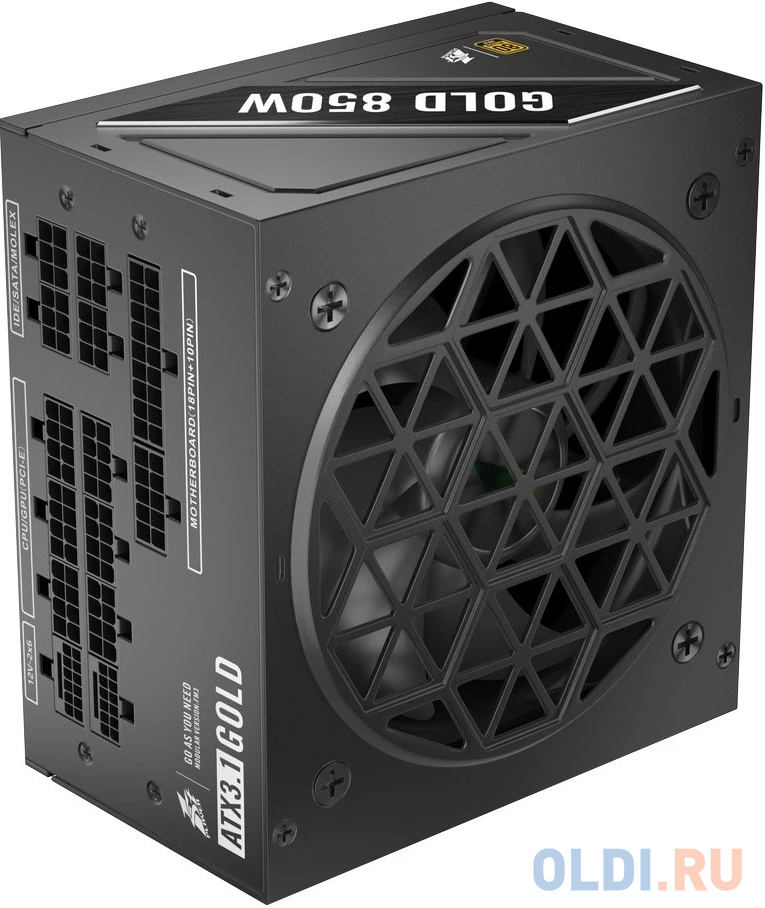 

1STPLAYER NGDP Gold 850W / ATX 3.0, APFC, 80 PLUS Gold, LLC+DC-DC, 120mm fan, full modular / HA-850BA4