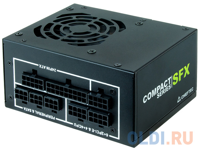 Chieftec Compact CSN-450C (ATX 2.3, 450W, SFX, Active PFC, 80mm fan, 80 PLUS GOLD, Full Cable Management) Retail