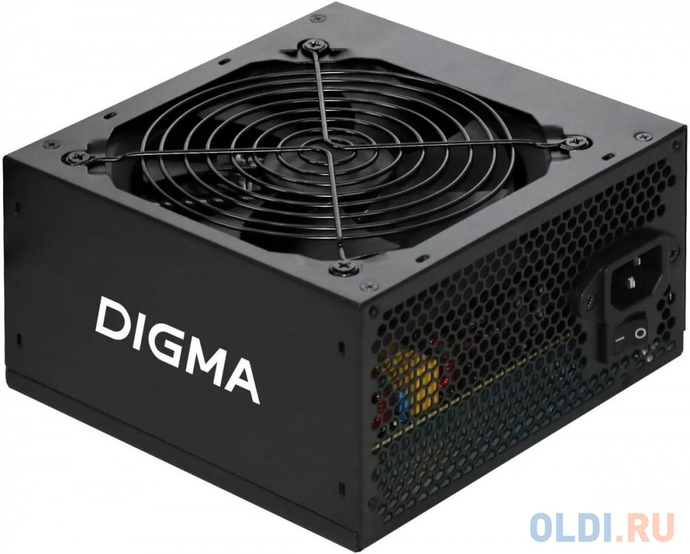 Блок питания Digma ATX 400W DPSU-400W (20+4pin) 120mm fan 3xSATA RTL