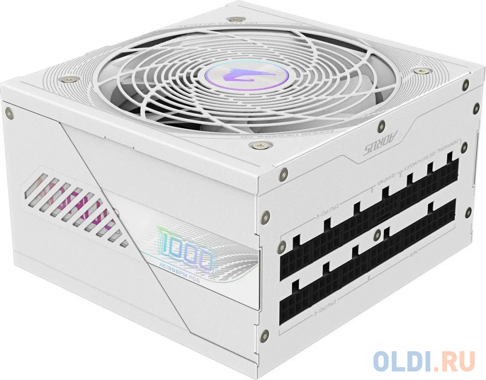 

Блок питания Gigabyte GP-AE1000PM PG5 ICE Gen.5, 1000Вт, 120мм, белый, retail