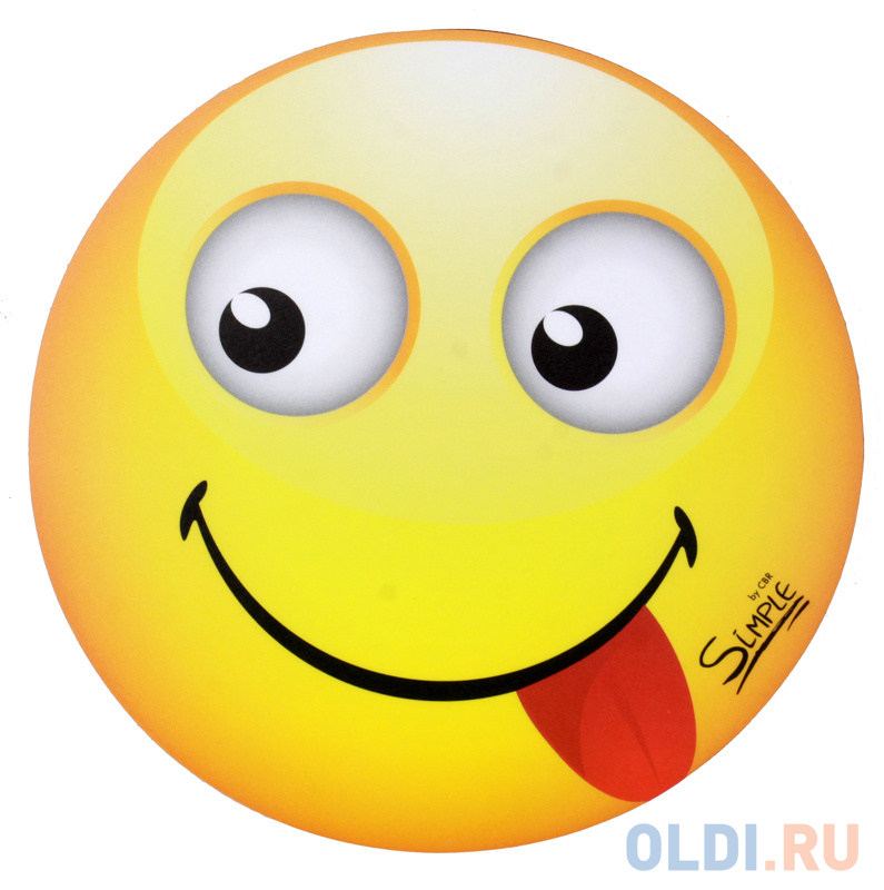 Коврик для  мыши CBR  Simple S9 "Smile" фото