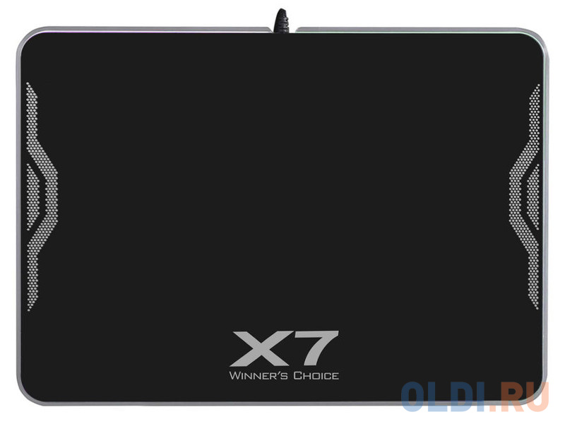 

Коврик для мыши A4tech XP-50NH черный/рисунок интерфейс: USB, Подсветка