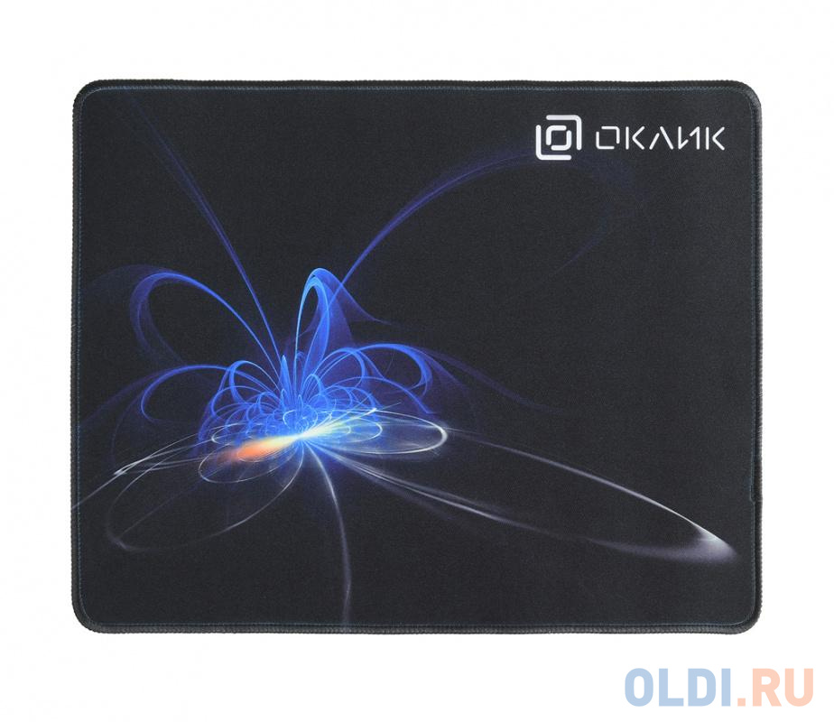 Коврик для мыши Oklick OK-FP0350 черный коврик для мыши oklick ok f0281 рисунок разрушение