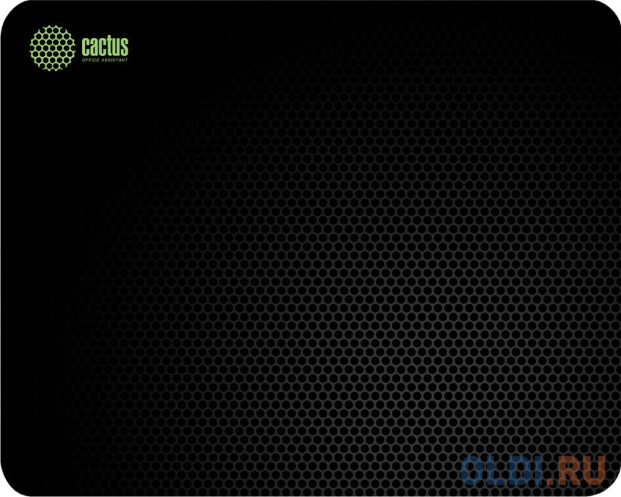 Коврик для мыши Cactus CS-MP-D02S черный 250x200x3мм - фото 1
