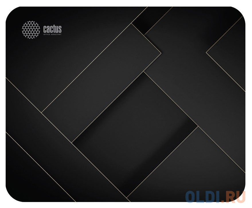 Коврик для мыши Cactus CS-MP-P02XS Микро черный 220x180x2мм фото