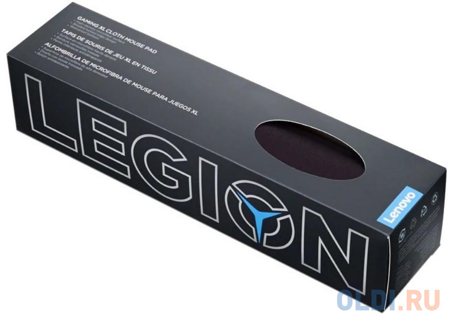 Коврик для мыши Lenovo Legion Gaming XL черный 900x300x3мм GXH0W29068 - фото 4