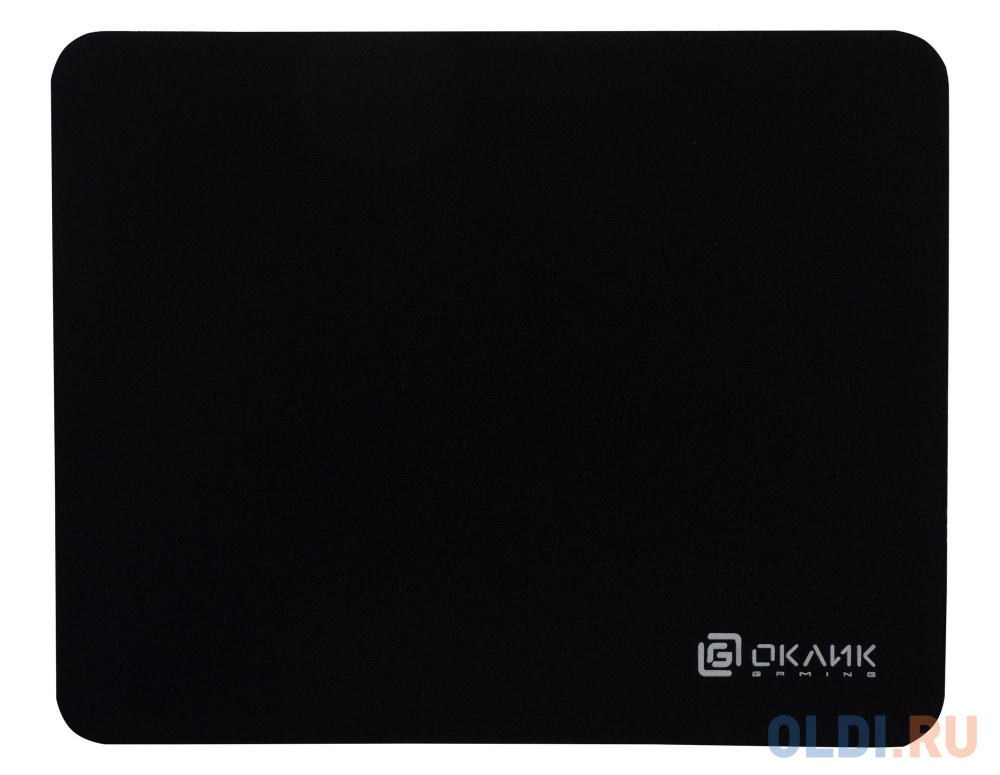 Коврик для мыши Оклик OK-F0251 черный 250x200x3мм - фото 1