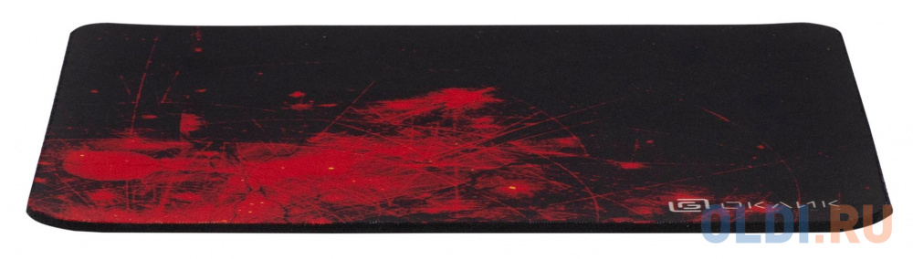 Коврик для мыши Оклик OK-F0252 рисунок/красные частицы 250x200x3мм фото