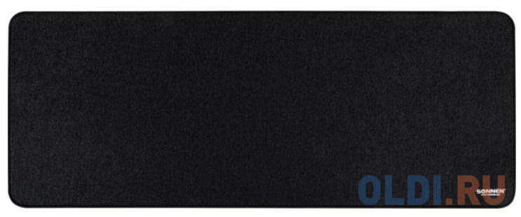 Коврик для мыши игровой SONNEN "WIDE RANGE", резина + ткань, 870х350х4 мм, чёрный, 513315, размер 870х350х4 мм, цвет черный - фото 1