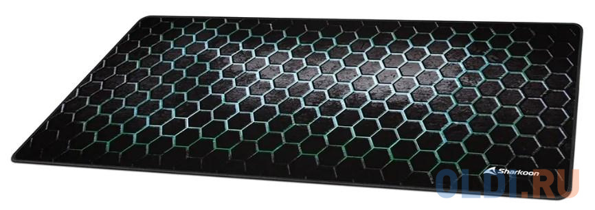 Игровой коврик для мыши Sharkoon Skiller SGP30 XXL MESH (900 x 400 x 2,5 мм, обмётка, текстиль, резина), размер 900х400х2,5 мм, цвет черный/голубой - фото 3