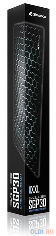 Игровой коврик для мыши Sharkoon Skiller SGP30 XXL MESH (900 x 400 x 2,5 мм, обмётка, текстиль, резина) фото