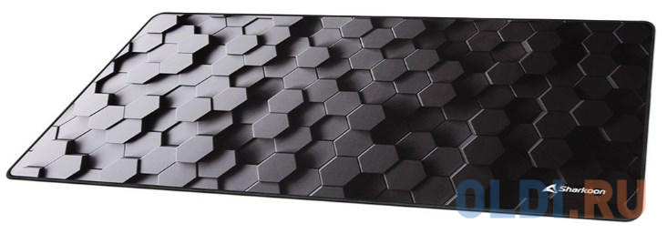 Игровой коврик для мыши Sharkoon Skiller SGP30 XXL HEX (900 x 400 x 2,5 мм, обмётка, текстиль, резина), размер 900 x 400 x 2,5 мм, цвет черный - фото 2