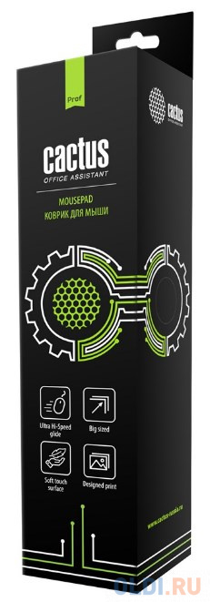 Коврик для мыши Cactus CS-MP-Pro01ХXL XXL черный 900x400x3мм фото