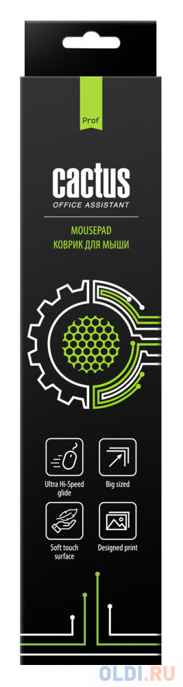 Коврик для мыши Cactus CS-MP-Pro04XXL XXL черный 900x400x3мм фото