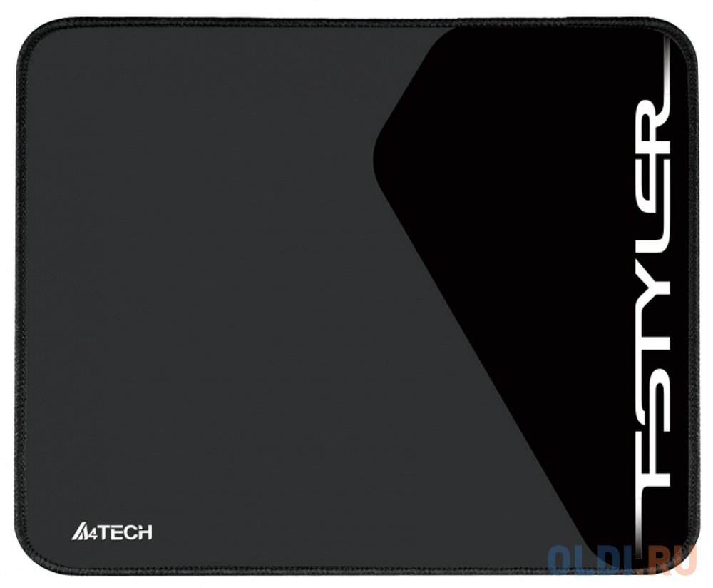 Коврик для мыши A4Tech FStyler FP20 черный/белый 250x200x2мм FP20 BLACK - фото 1