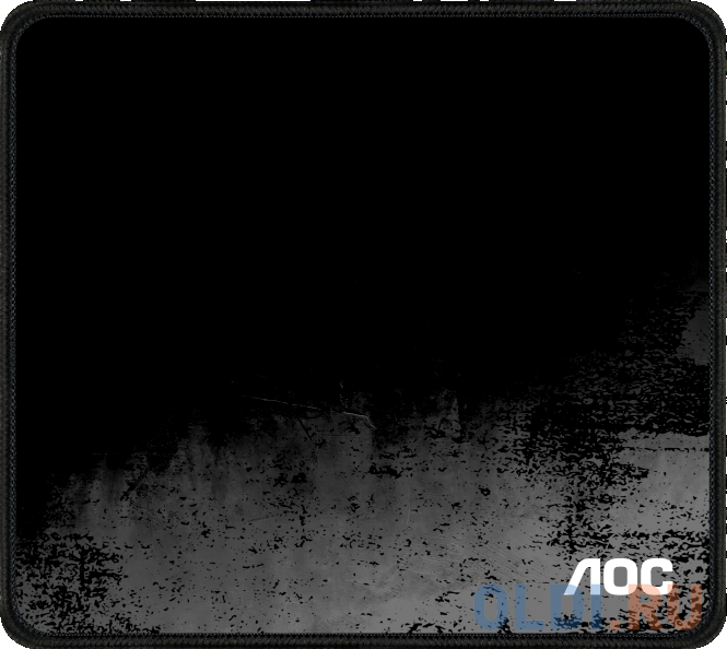 AOC Коврик для мыши MM300L, размер 400 х 450 х 3 мм, цвет черный - фото 1