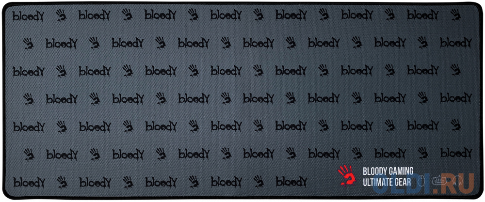 Коврик для мыши A4Tech Bloody BP-30L черный 750x300x3мм - фото 1