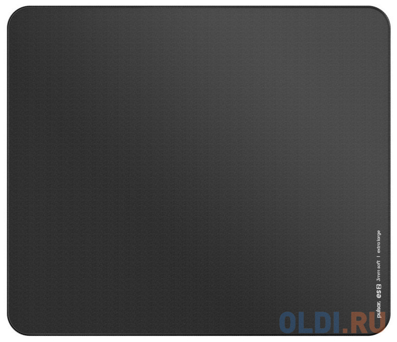 Игровой коврик Pulsar ES2 Mouse Pad 3mm XL 490x420 Black