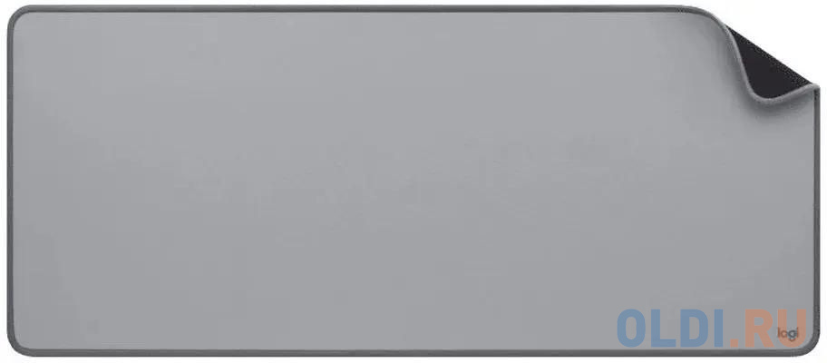 Коврик для мыши Logitech Studio Desk Mat Средний серый 700x300x2мм (956-000046) - фото 3
