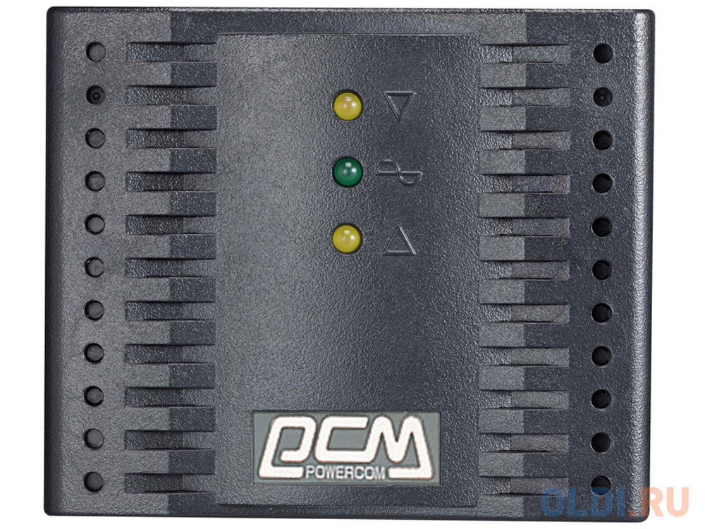 Стабилизатор напряжения Powercom TCA-1200 Black (4 EURO) фото