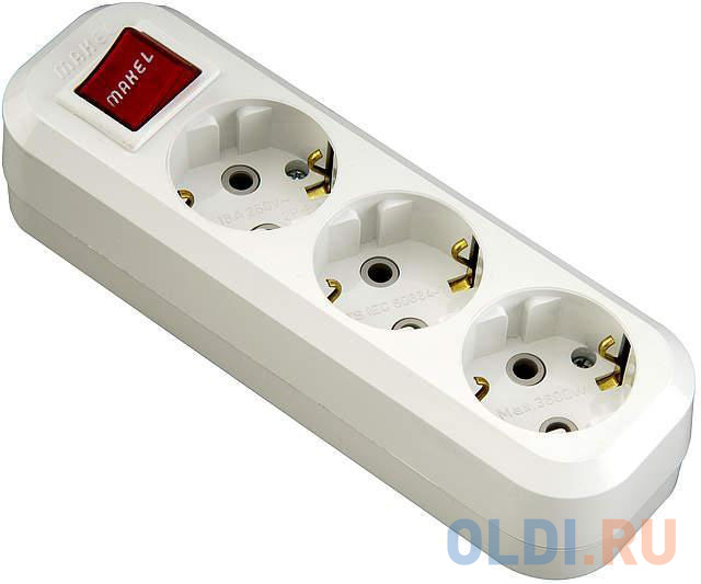 

Колодка Makel MGP211 3 розетки