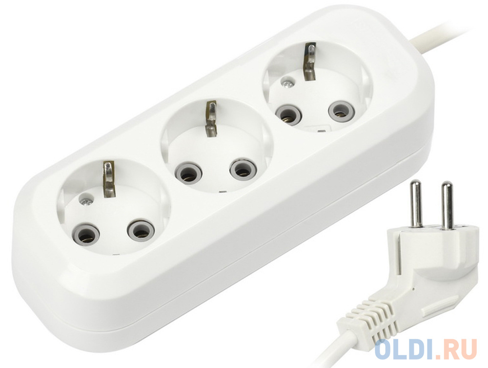 

Удлинитель Smart Buy SBE-16-3-05-Z 3 розетки 5 м