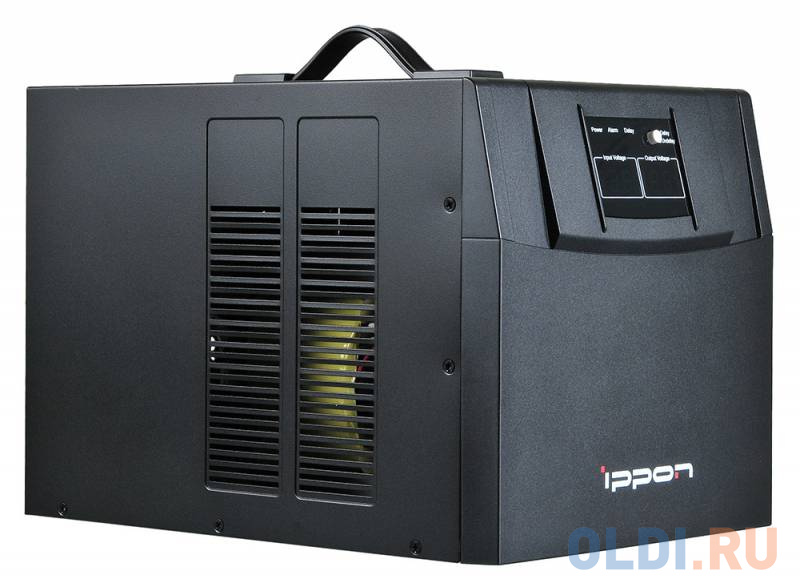 Стабилизатор напряжения Ippon AVR-3000 4 розетки черный фото