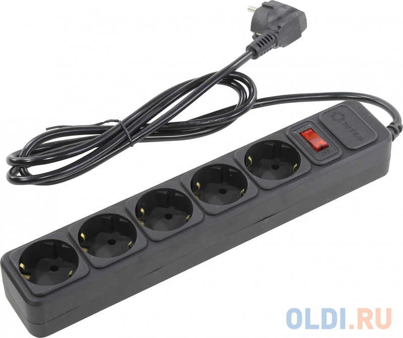 

Сетевой фильтр 5bites SP5B-115 5 розеток 1.5 м